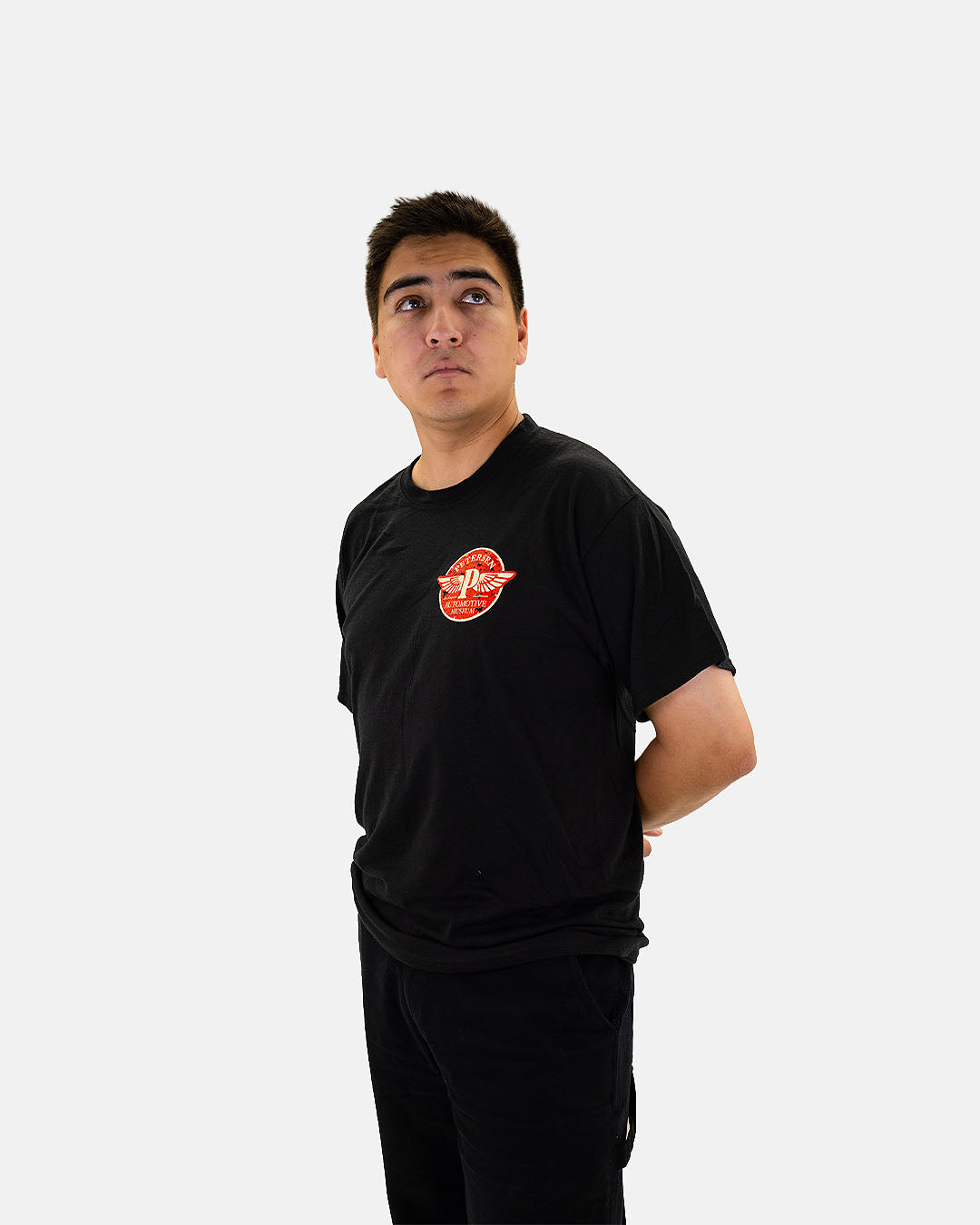 Petersen Tee - Flying "P" in Black