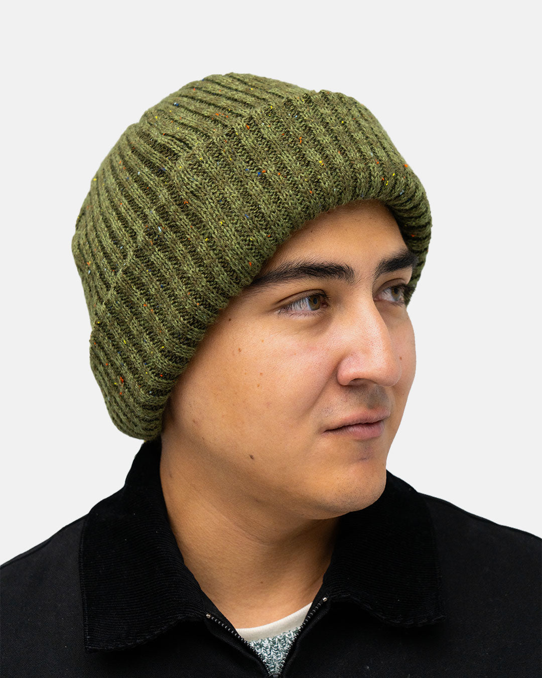 Petersen Beanie - Speckled Green – Petersen Automotive Museum Store