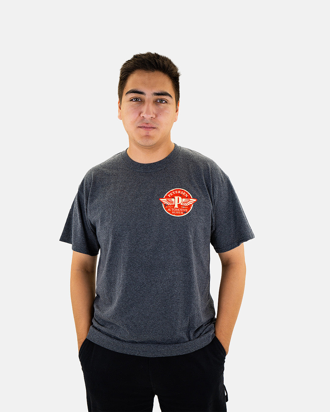 Petersen Tee - Flying "P" in Charcoal
