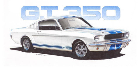 1965 Shelby GT350 Art Print