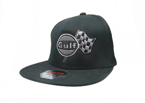 Silver Gulf Racing Flag Flex Hat S/M