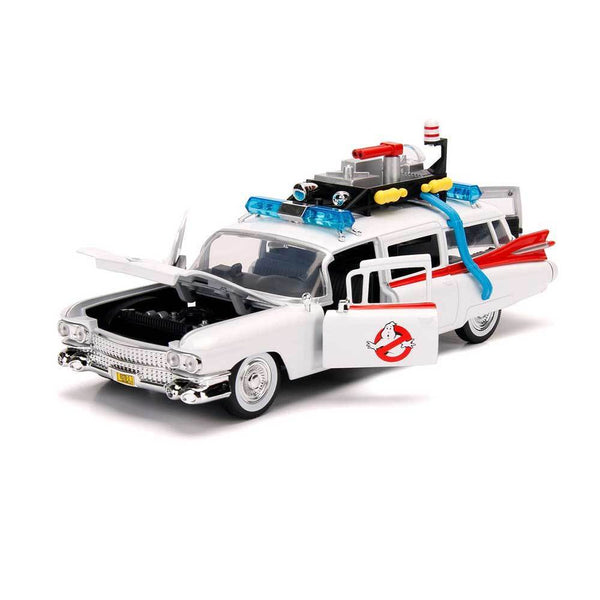 Hollywood Rides: Ghostbusters Ecto-1 1:24 scale – Petersen Automotive  Museum Store