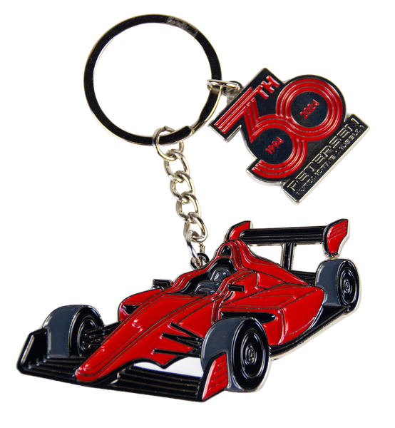 30th Petersen Racing Key Chain