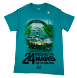 24 Heures Cotton Graphic T-Shirt