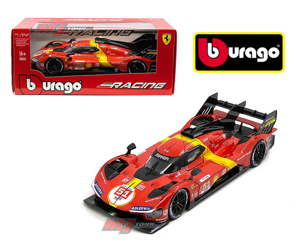 Bburago 1:24 Ferrari 499P LMH #51 2023 24H Le Mans Champion – Ferrari Racing