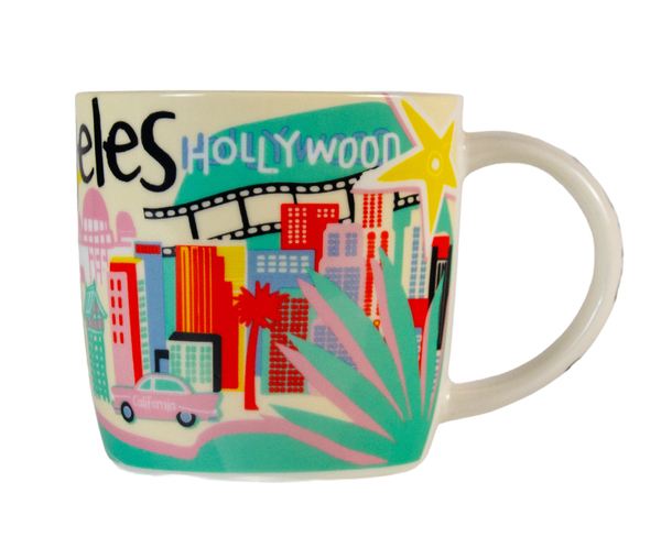 LA PALM LEAF 12 OZ MUG