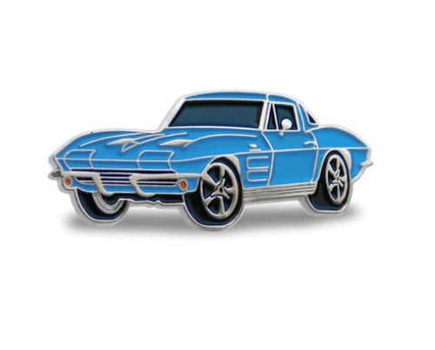 1963 Chevrolet Corvette C2 Blue Pin