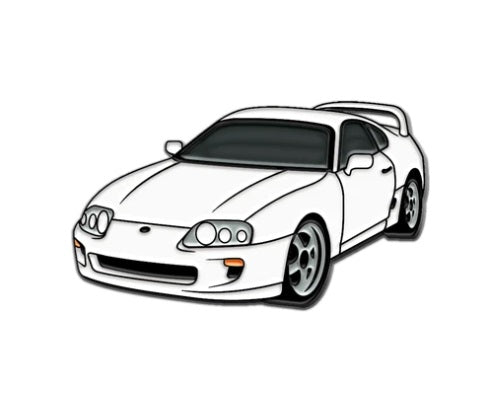 1994 Supra Mk4 (White) Pin