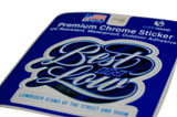 Best In Low Chrome Sticker - Logo