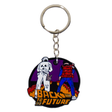 Back To The Future Keychain - Doc and Marty