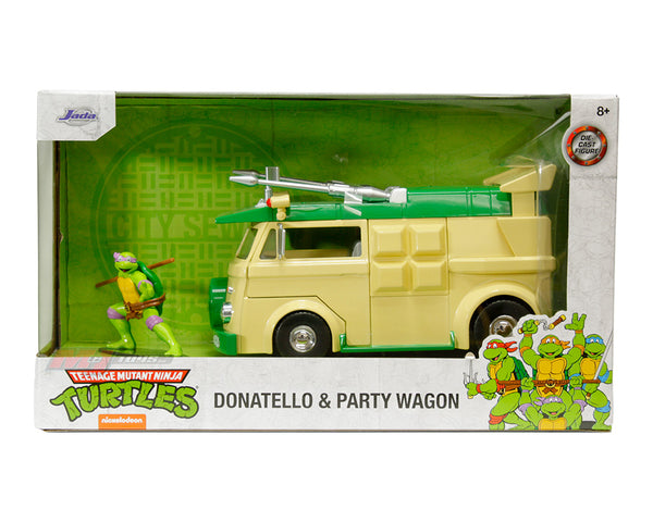 Jada 1:24 Teenage Mutant Ninja Turtles Donatello & Party Wagon – Hollywood Rides