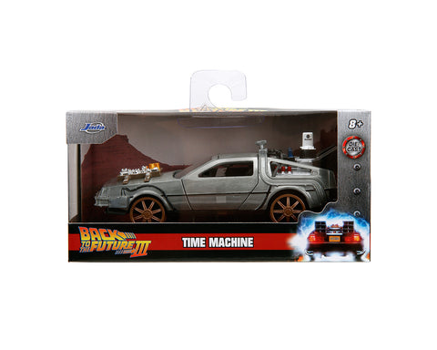 Jada 1:32 Back To The Future Part III Time Machine Rail Version