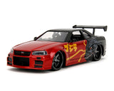 Jada 1:24 2002 Nissan Skyline GT-R R34 Godzilla – Godzilla vs Destoroyah