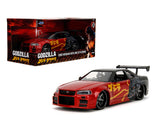 Jada 1:24 2002 Nissan Skyline GT-R R34 Godzilla – Godzilla vs Destoroyah