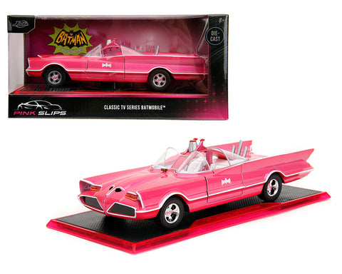 Jada 1:24 Classic TV Series Batmobile – Pink – Pink Slips