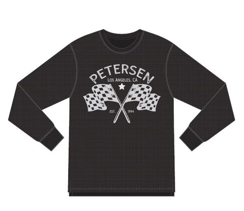 Petersen Tee - Checkered Flags Thermal LS Tee