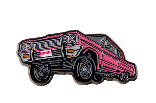 Petersen Pin - Best In Low Pink Lowrider