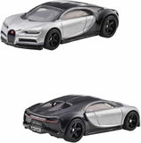 Hot Wheels 1:64 Car Culture 2 Pack Bugatti Veyron / '16 Bugatti Chiron