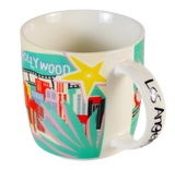 LA PALM LEAF 12 OZ MUG