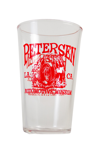 Petersen Pint Glass - Burning Rubber