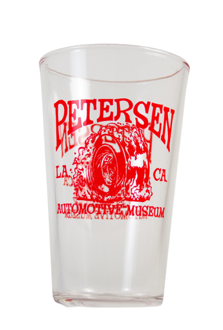 Petersen Pint Glass - Burning Rubber