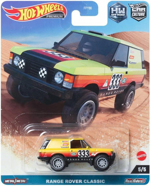 HOT WHEELS OFF ROAD CAR CULTURE - RANGE ROVER CLASSIC