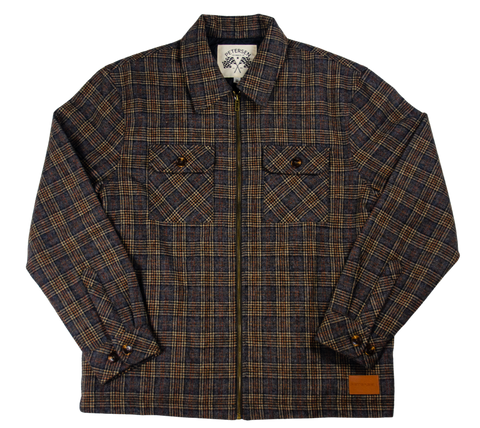 Petersen Shirt Jacket - Brown