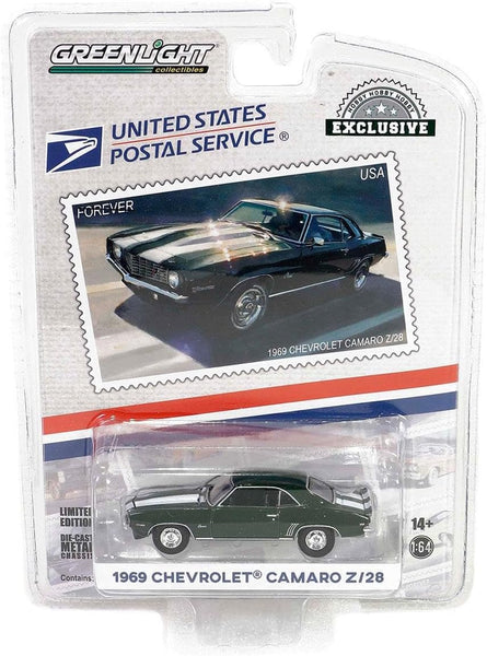 Greenlight- 1:64 1969 Chevrolet Camaro Z/28 - USPS
