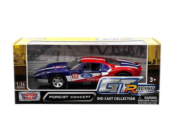 Motormax 1:24 Ford GT Concept – GT Racing