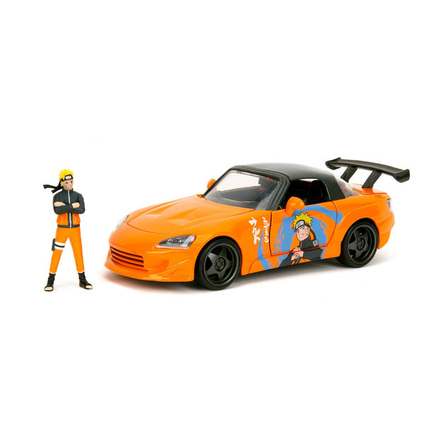 2001 Honda S2000 with Naruto Figure