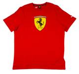 Scuderia Ferrari Classic Shield Tee Shirt Red