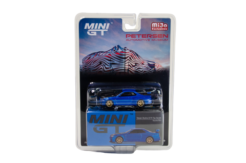 Mini GT 1:64 Petersen Nissan Skyline GT-R (R34) Top Secret