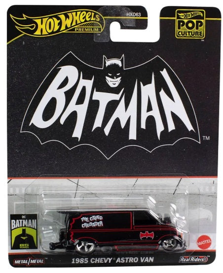 Hot Wheels Pop Culture- 1985 Chevy Astro Van (Batman)