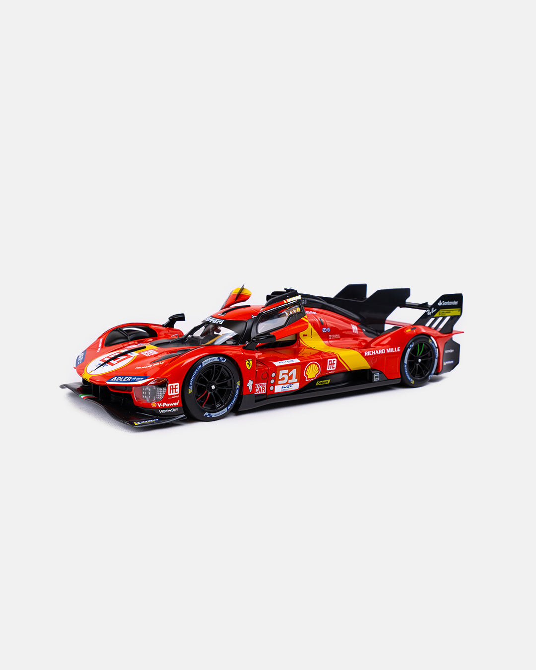 Bburago 1:18 Racing Ferrari 499P LMH 2023 Le Mans Champion