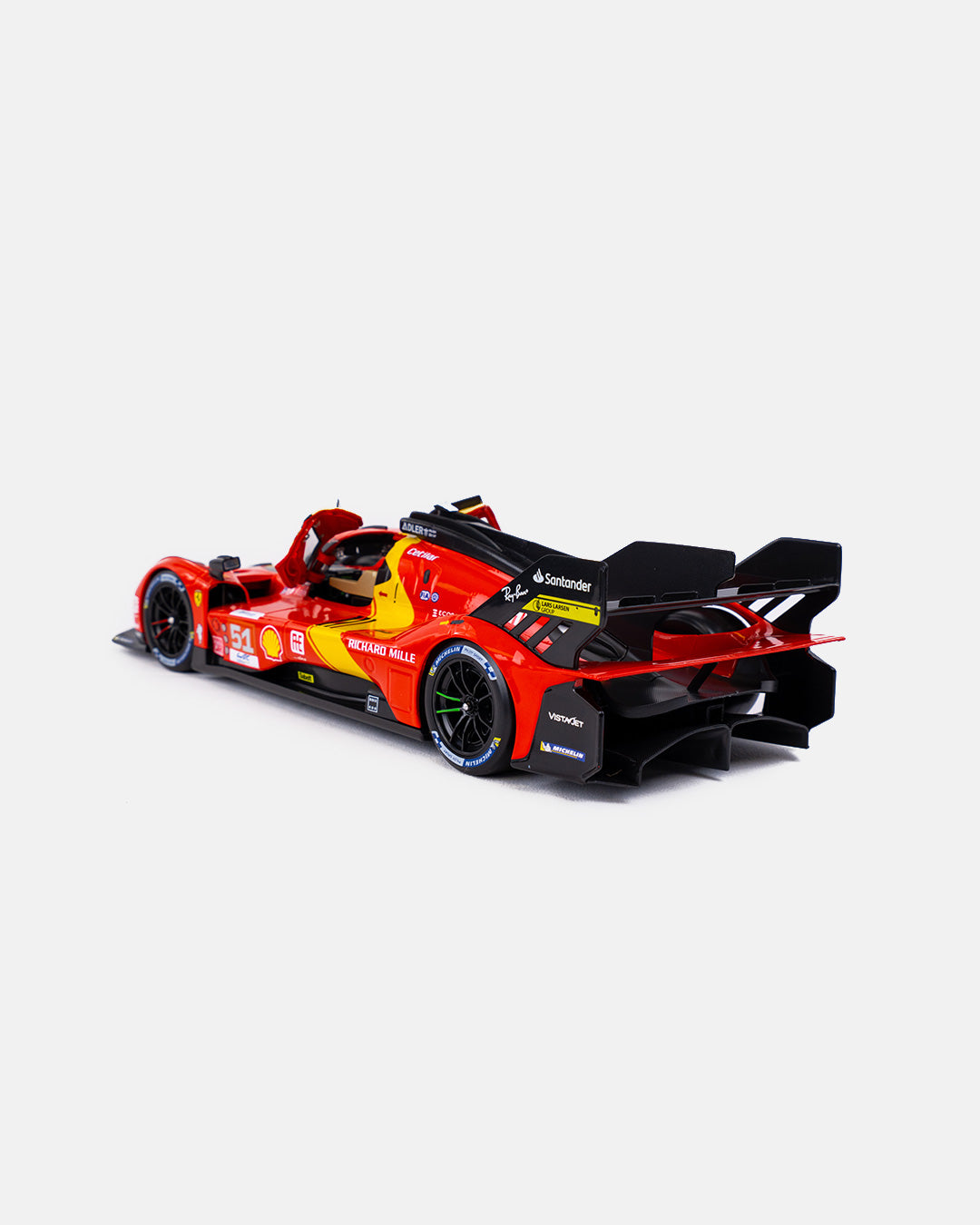 Bburago 1:18 Racing Ferrari 499P LMH 2023 Le Mans Champion