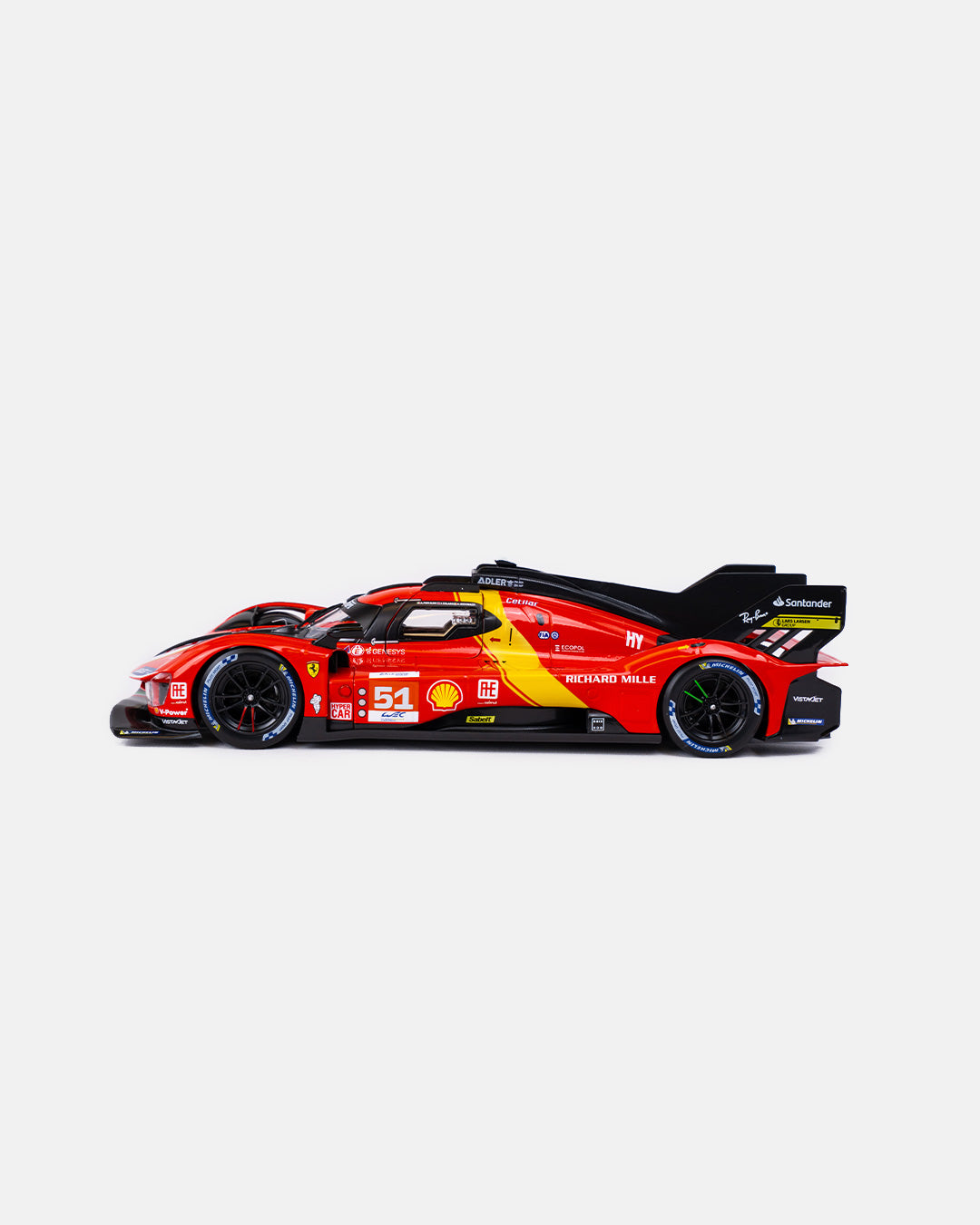 Bburago 1:18 Racing Ferrari 499P LMH 2023 Le Mans Champion