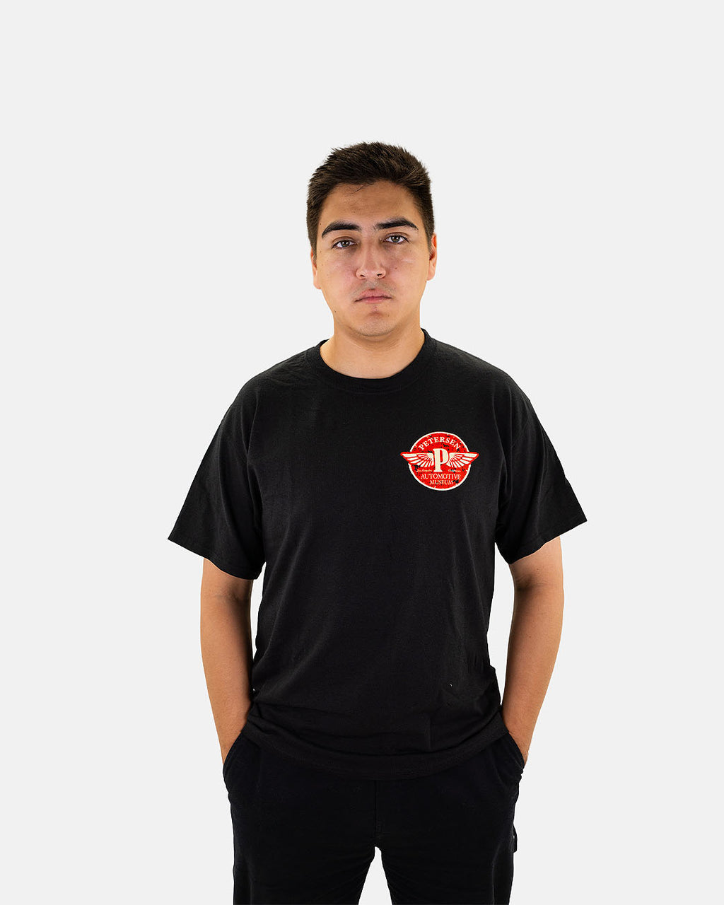 Petersen Tee - Flying "P" in Black