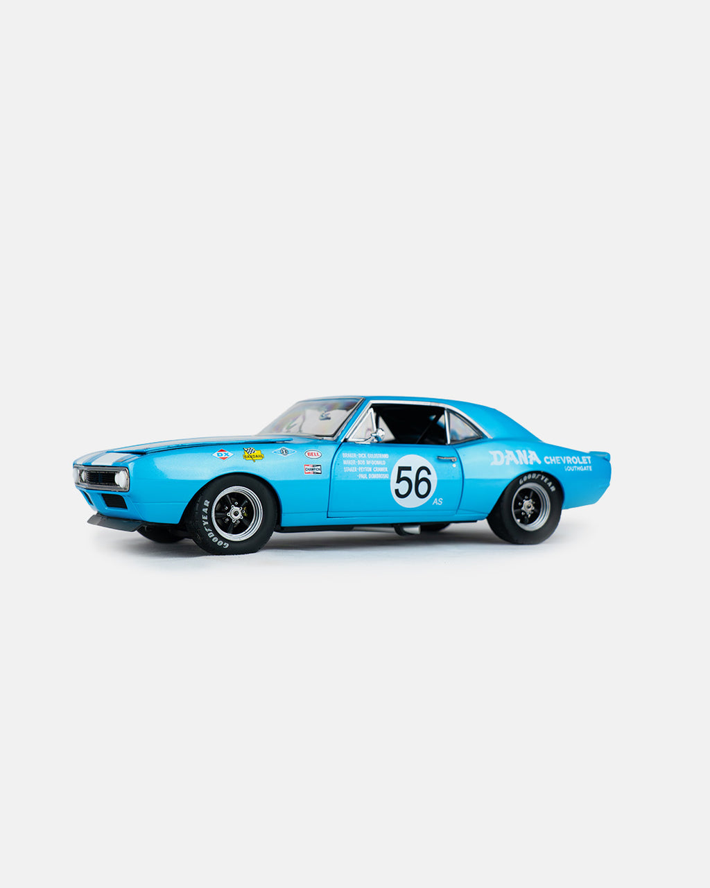 Greenlight - 1:18 GMP 1967 Chevrolet Trans Am Camaro Z/28 #56 Dana Chevrolet Southgate