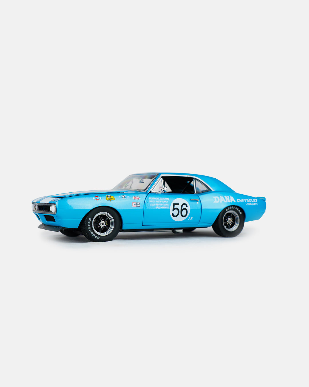 Greenlight - 1:18 GMP 1967 Chevrolet Trans Am Camaro Z/28 #56 Dana Chevrolet Southgate