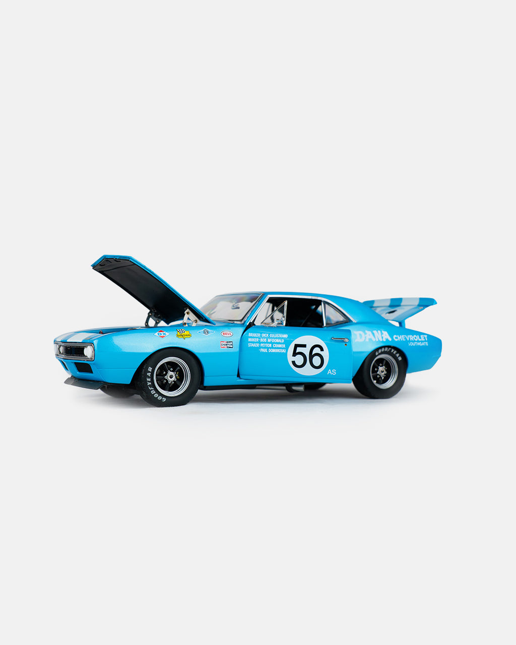 Greenlight - 1:18 GMP 1967 Chevrolet Trans Am Camaro Z/28 #56 Dana Chevrolet Southgate