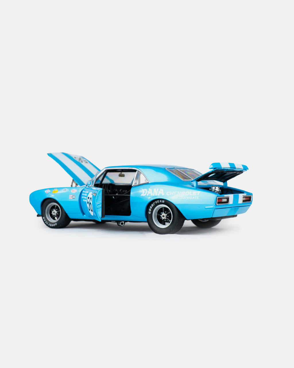 Greenlight - 1:18 GMP 1967 Chevrolet Trans Am Camaro Z/28 #56 Dana Chevrolet Southgate