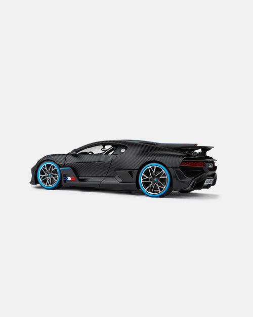 Bburago 1:18 Bugatti Divo – Carbon Series – 50th Anniversary Limited Edition