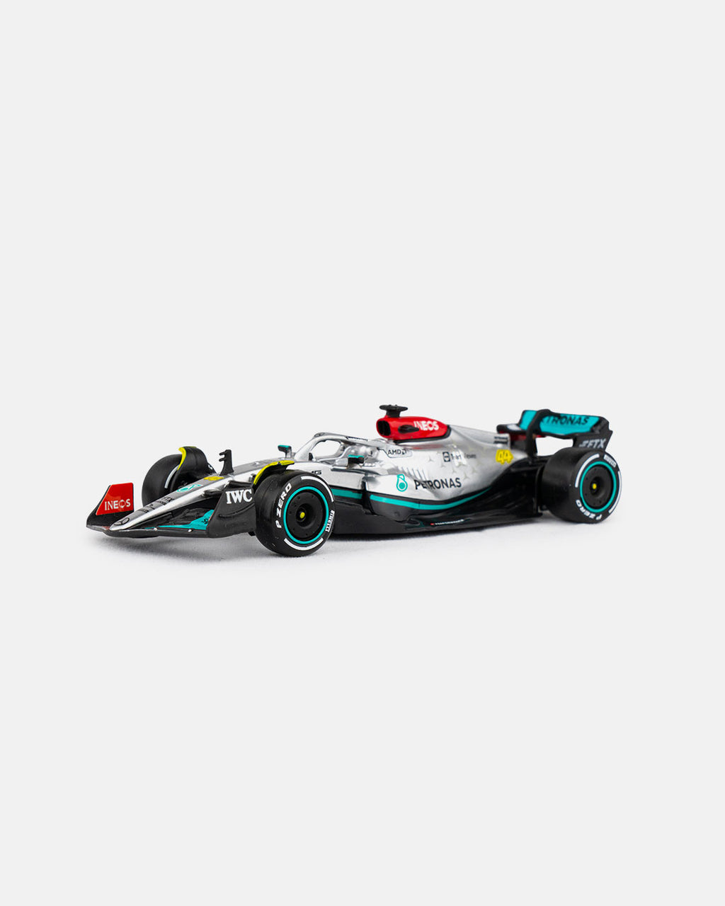 Bburago 1:43 Mercedes Formula Racing Die-cast Model 6-pack