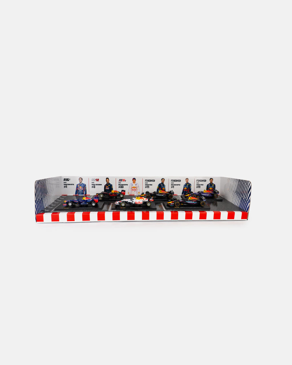 Burago 1:43 F1 Red Bull Collection 6-Pack