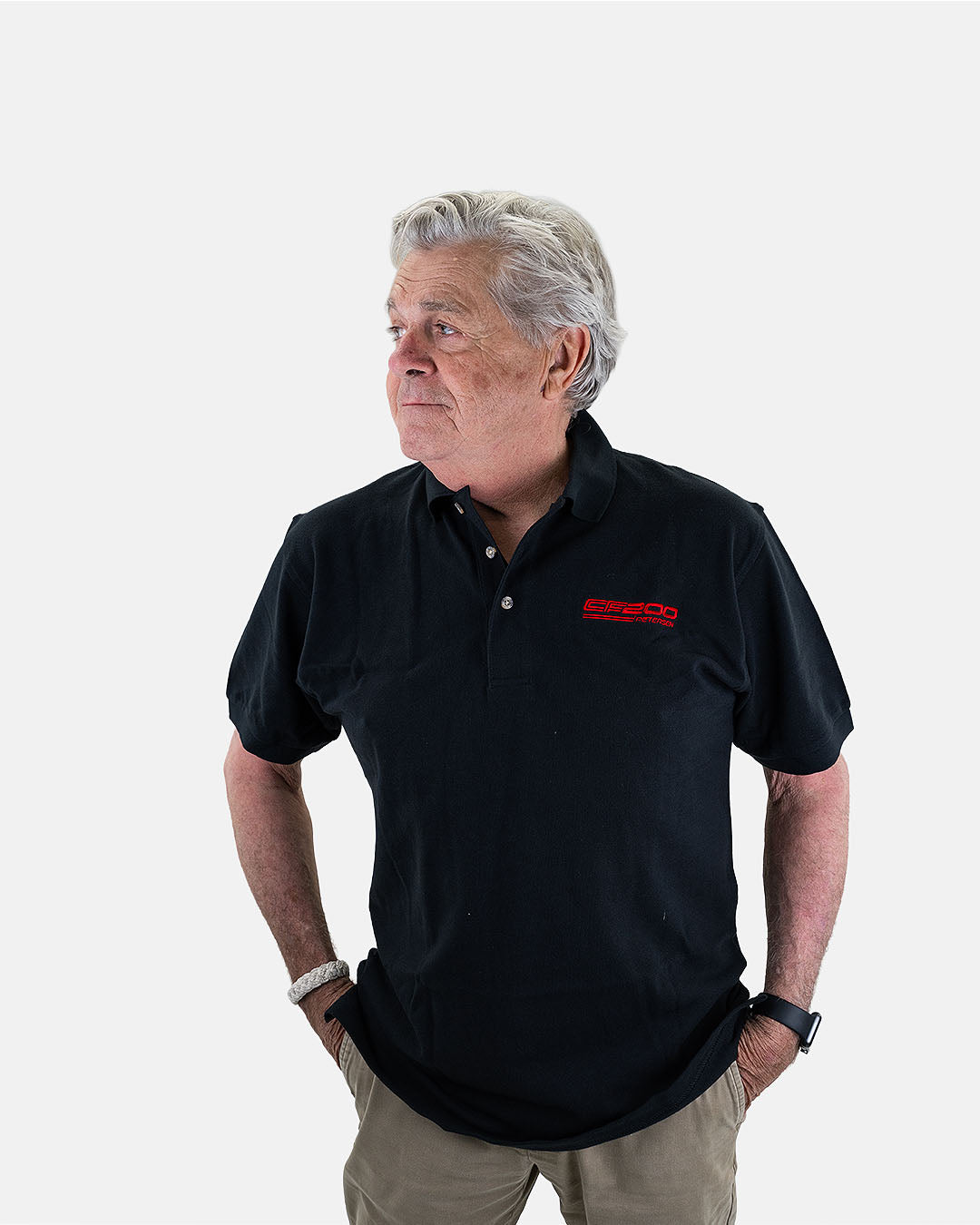 CF200 Black Polo