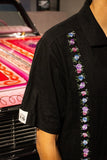 Petersen Guayabera Shirt - Gypsy Rose - Black Edition