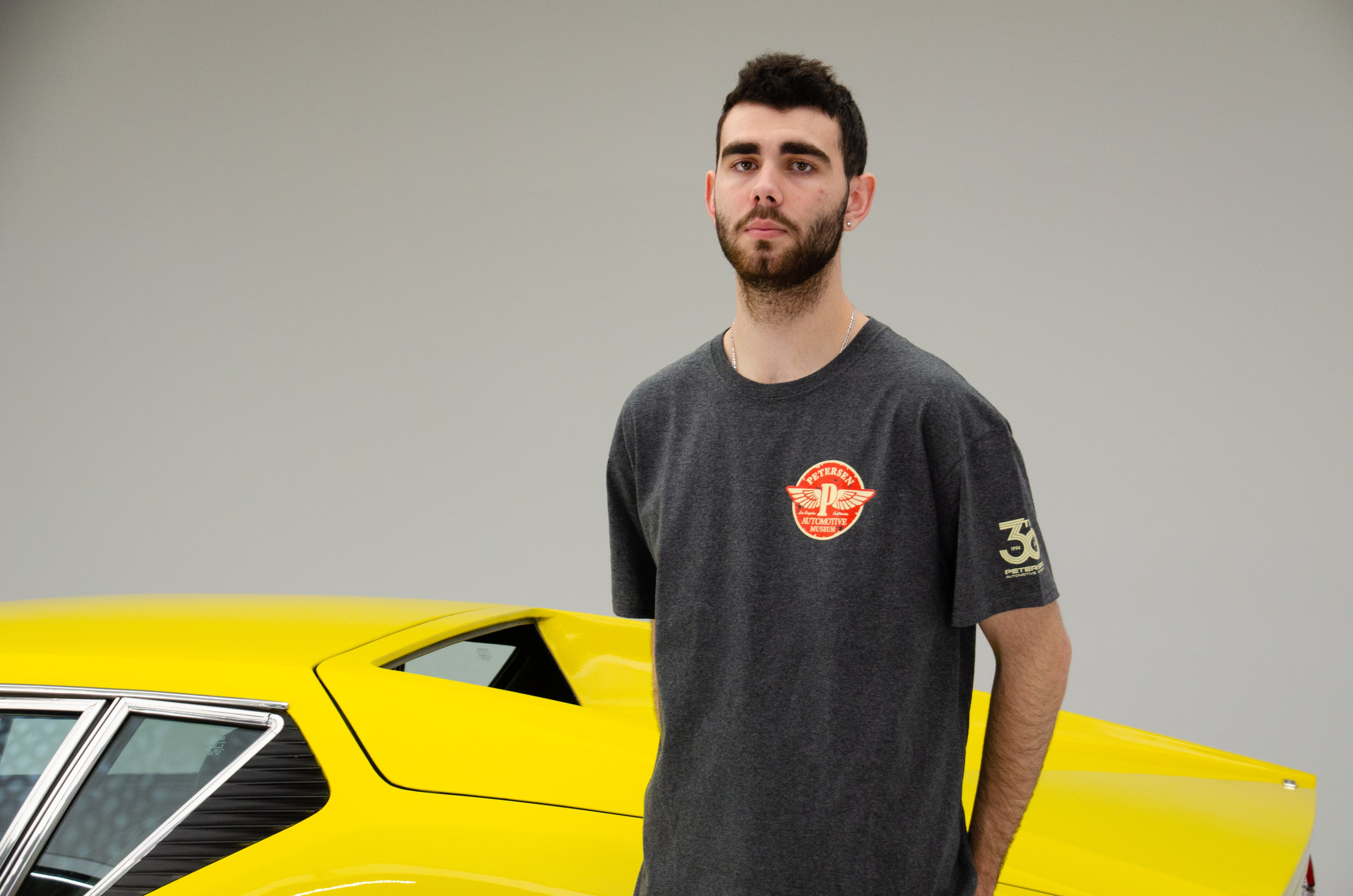 Petersen Tee - Flying "P" in Charcoal