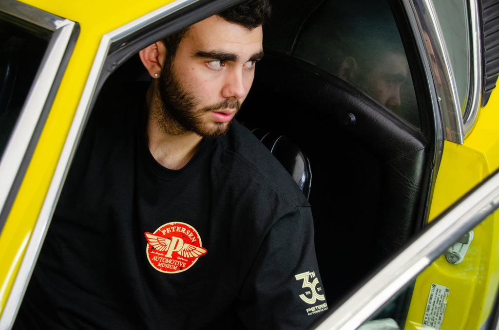 Petersen Tee - Flying "P" in Black