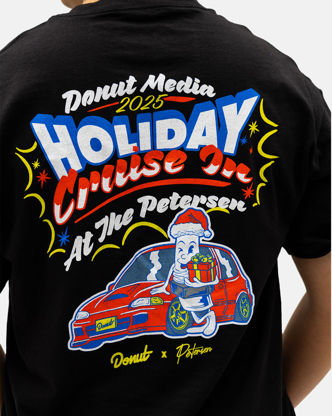 Donut Media x Petersen Holiday 2025 Cruise-In Tee