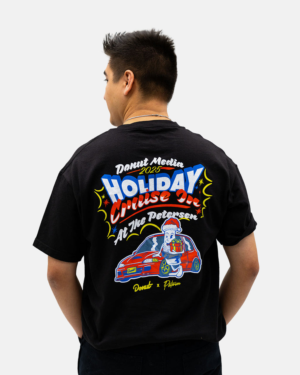 Donut Media x Petersen Holiday 2025 Cruise-In Tee